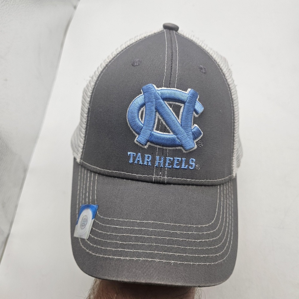 North Carolina Tar Heels Hat Snap Back One Size Gray NCAA Collegiate Headwear
